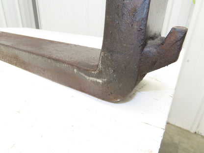 Kenhar K516 4x47.5" Class 2 Steel Forklift Forks 16" Carriage 1-Pair