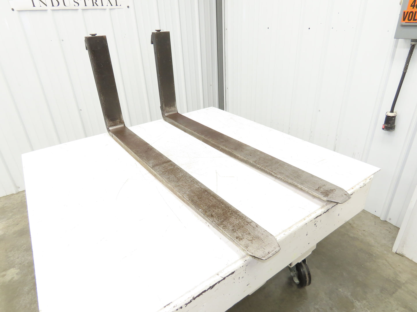 Kenhar K516 4x47.5" Class 2 Steel Forklift Forks 16" Carriage 1-Pair