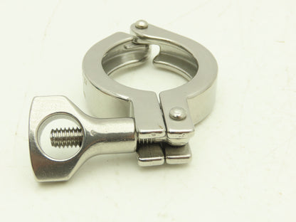 SOB 20CF2402 Steel Bolted Sanitary Clamp 304SS 1" to 1-1/2" Pipe Lot of 12