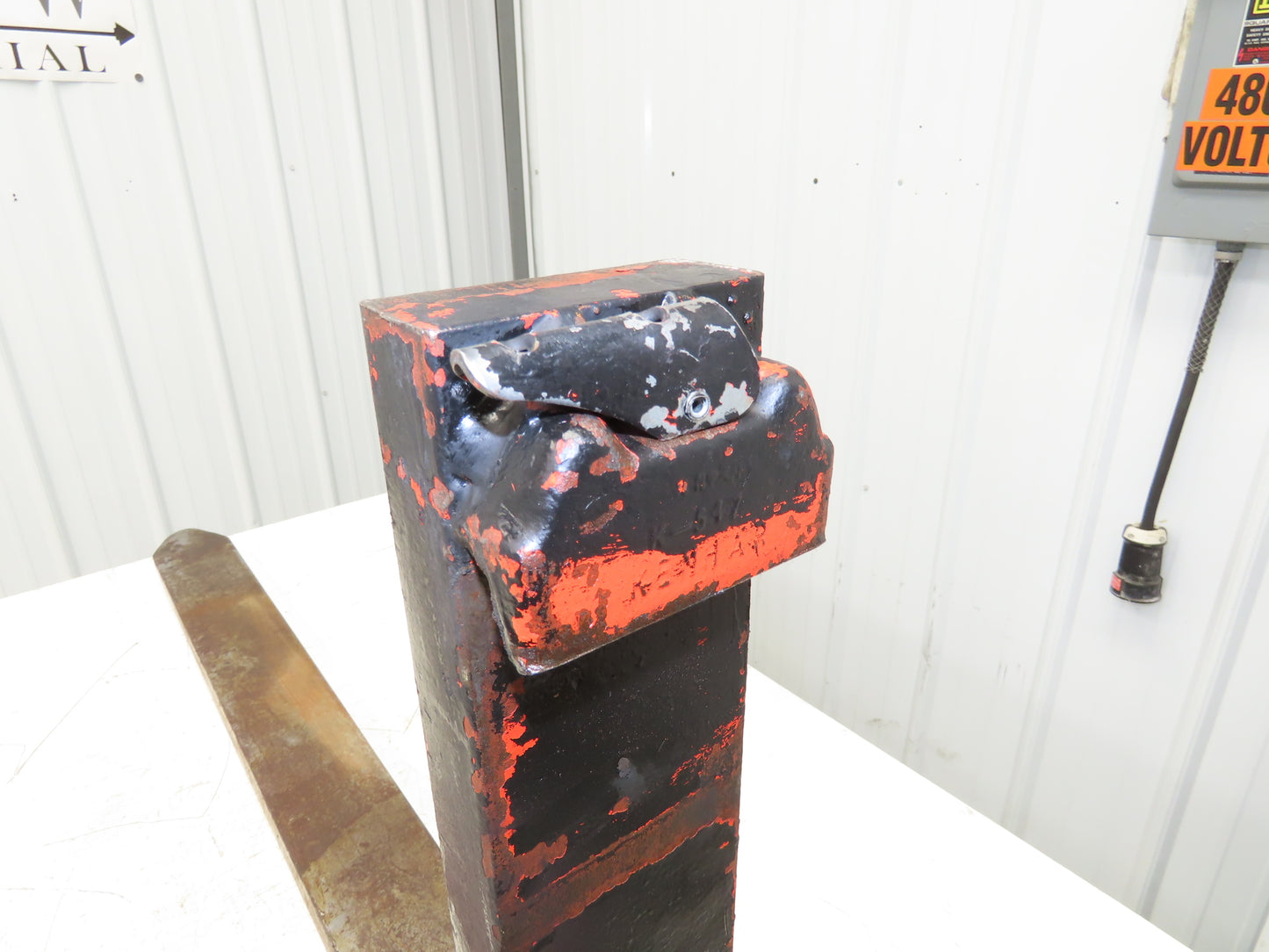 Kenhar 820-005-033/004 4x42" Class 2 Steel Forklift Forks 16" Carriage 1-Pair