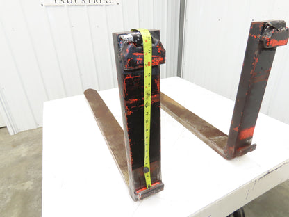 Kenhar 820-005-033/004 4x42" Class 2 Steel Forklift Forks 16" Carriage 1-Pair