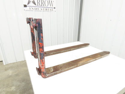 Kenhar 820-005-033/004 4x42" Class 2 Steel Forklift Forks 16" Carriage 1-Pair