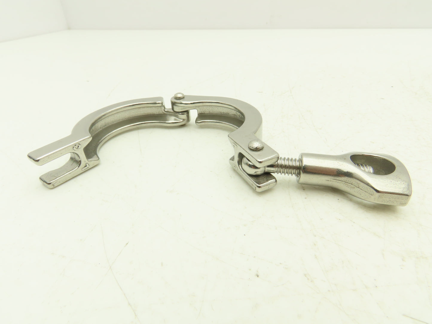 1-1.5 Steel Bolted Sanitary Clamp 304SS 1" to 1-1/2" Pipe Lot of 14