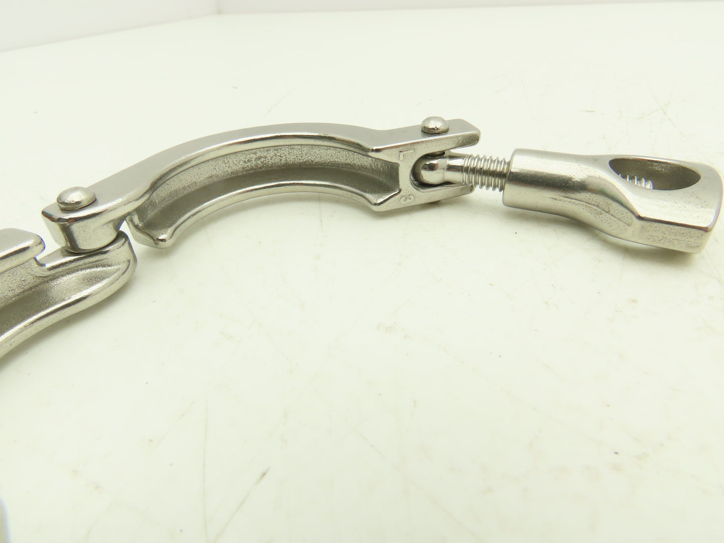 1-1.5 Steel Bolted Sanitary Clamp 304SS 1" to 1-1/2" Pipe Lot of 14