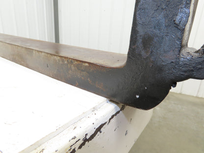 Cam 1910363 4-3/4 X 72" Class 3 Steel Forklift Forks Pair 20" Carriage