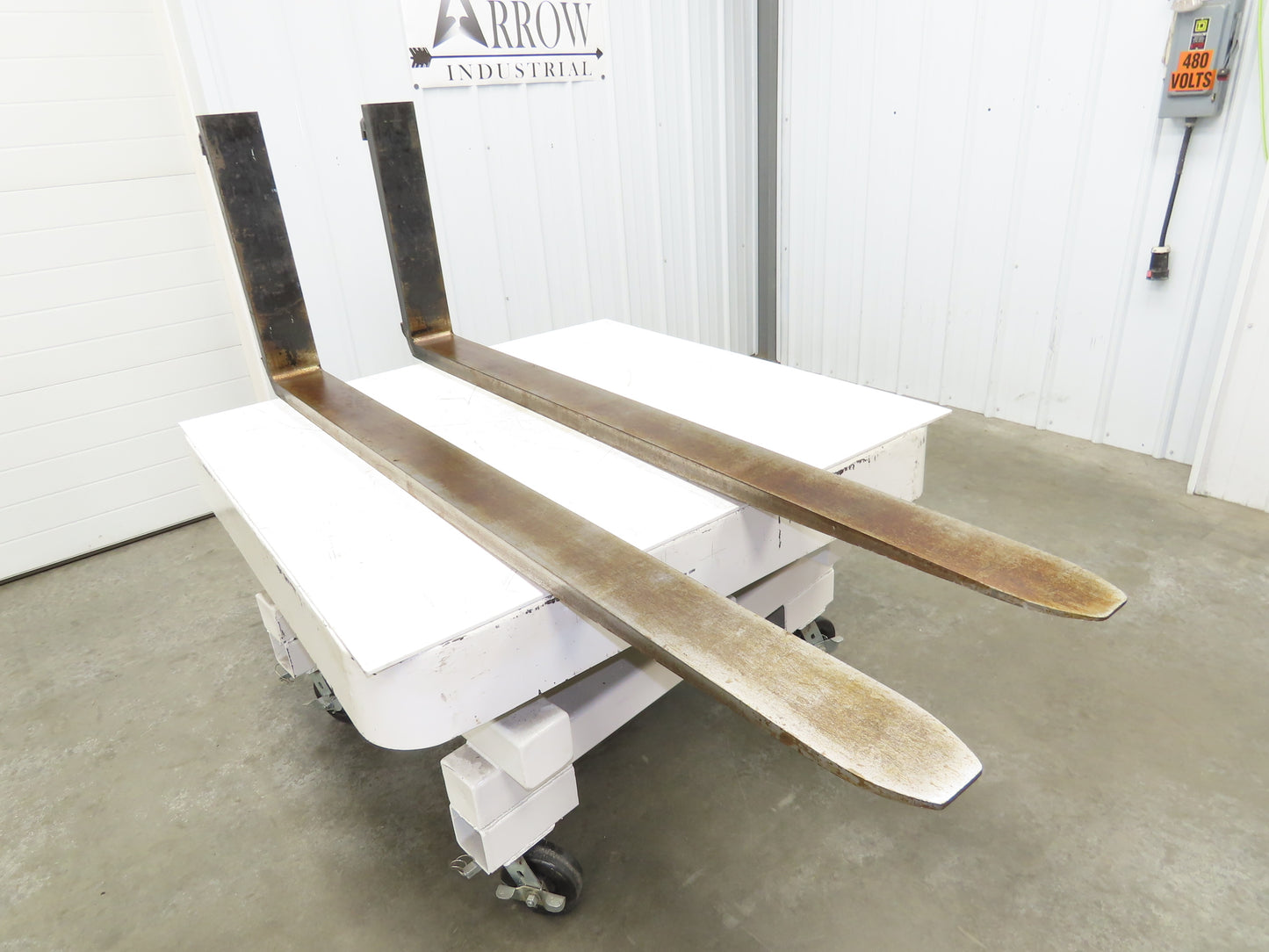 Cam 1910363 4-3/4 X 72" Class 3 Steel Forklift Forks Pair 20" Carriage