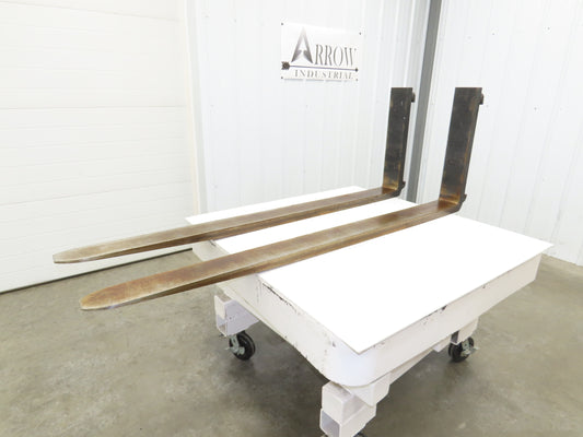 Cam 1910363 4-3/4 X 72" Class 3 Steel Forklift Forks Pair 20" Carriage