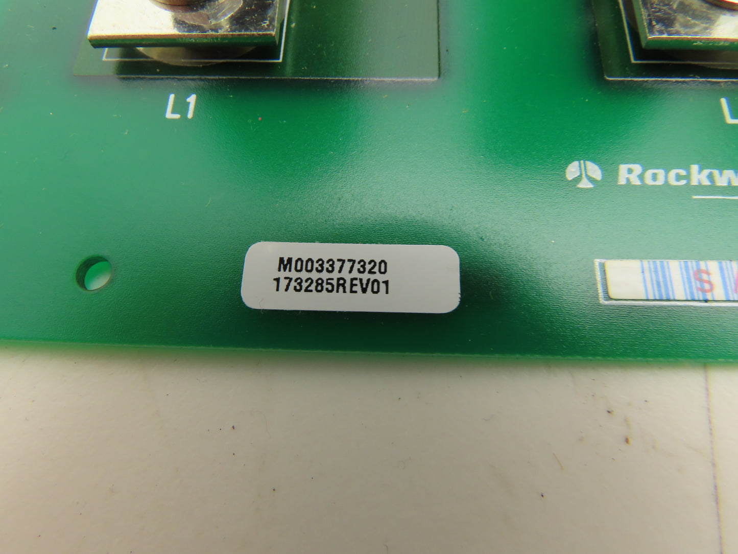 Allen Bradley 173285 REV 01 Capacitor Board Assembly 2000VDC A-173286-01 PCB