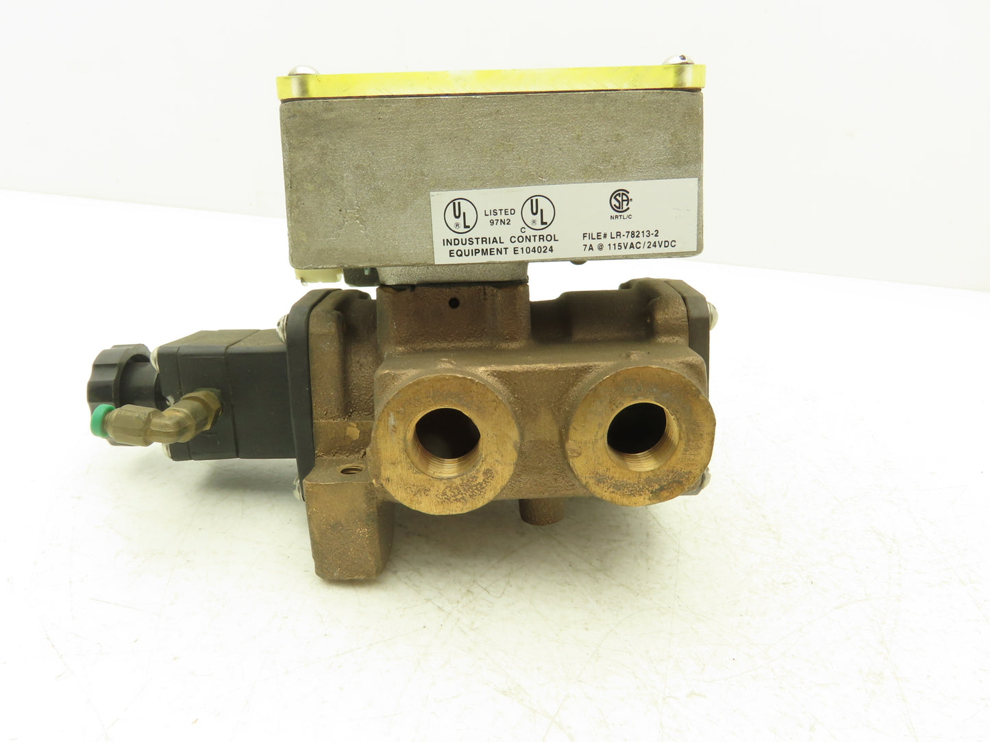 Norco WCV-I-4-A-1-E3A5-A-L-D/B Bronze Water Flow Control Valve 1/2"NPT 4 Way