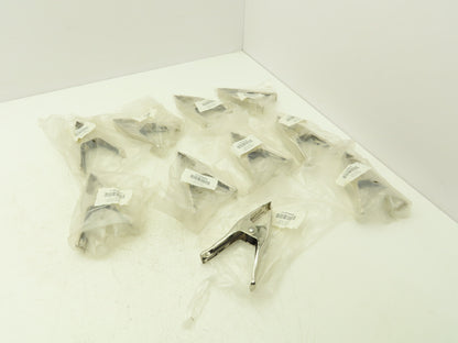 Westward 4CN92A Steel Jaw Tip Clamp 2" Max opening 6" Overall Length Lot of 10