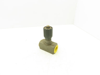 Hycon DRV-20-01.1/12 Hydraulic Flow Control Needle Valve 1-1/4 NPT 5000 PSI