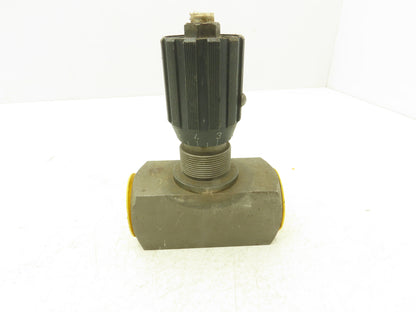 Hycon DRV-20-01.1/12 Hydraulic Flow Control Needle Valve 1-1/4 NPT 5000 PSI