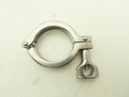 TL China 2" Steel Bolted Sanitary Clamp 304SS 2" Pipe Flange Dia 2.5" Lot of 20