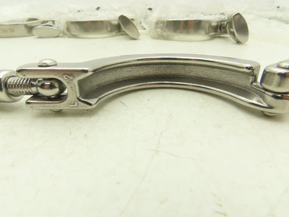 TL China 2" Steel Bolted Sanitary Clamp 304SS 2" Pipe Flange Dia 2.5" Lot of 20