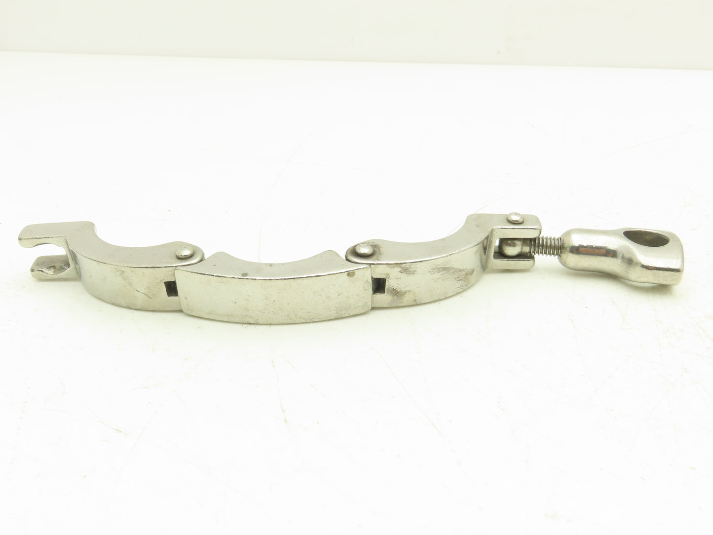 13MHHS-1-304 3 Segment Sanitary Clamp 1" to 1.5" Pipe W 2.1" Flange Lot of 17