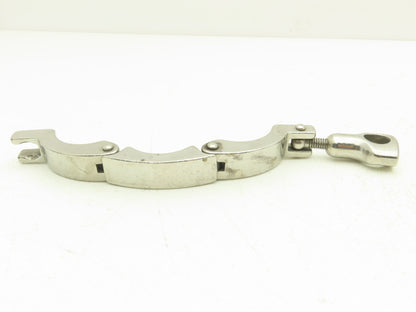 13MHHS-1-304 3 Segment Sanitary Clamp 1" to 1.5" Pipe W 2.1" Flange Lot of 17