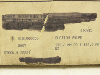 Hoerbiger R101000050 Air Compressor Suction Valve 173.6mm OD 164mm ID