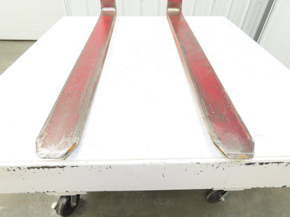 Cascade 7000025 4x47-3/4" Class 2 Steel Forklift Forks 16" Carriage 1-Pair READ