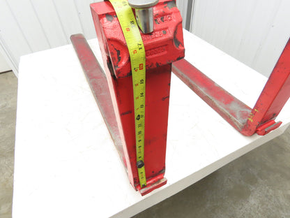 Cascade 7000025 4x47-3/4" Class 2 Steel Forklift Forks 16" Carriage 1-Pair READ