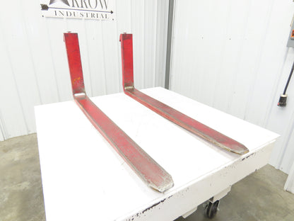 Cascade 7000025 4x47-3/4" Class 2 Steel Forklift Forks 16" Carriage 1-Pair READ