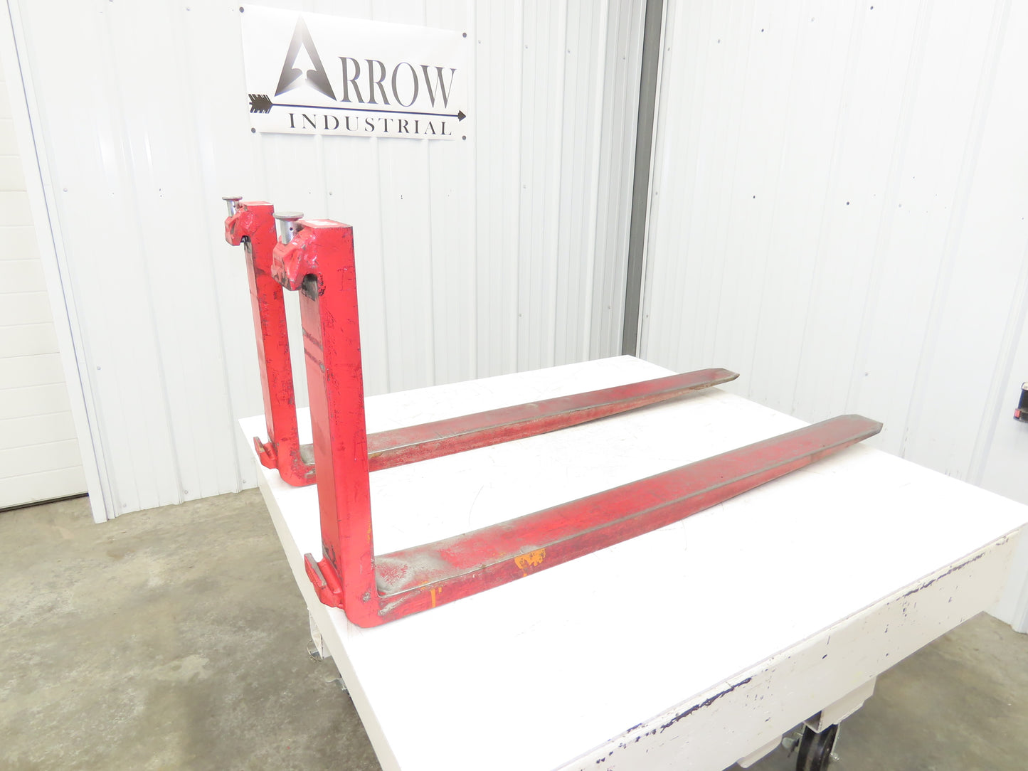 Cascade 7000025 4x47-3/4" Class 2 Steel Forklift Forks 16" Carriage 1-Pair READ