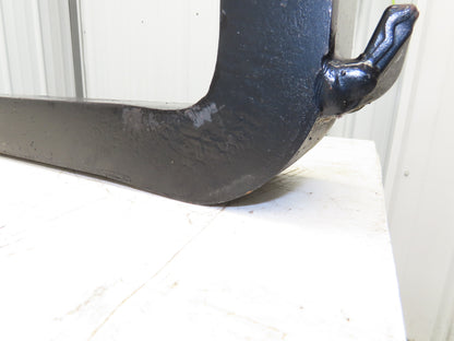 VETTER 1308961 4x47-3/4" Class 2 Steel Side Shift Forklift Forks 16" Carriage