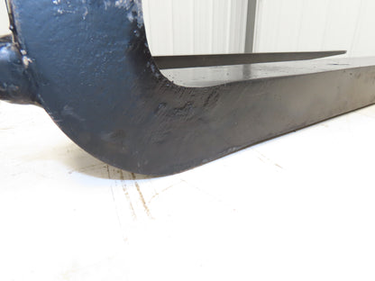 VETTER 1308961 4x47-3/4" Class 2 Steel Side Shift Forklift Forks 16" Carriage