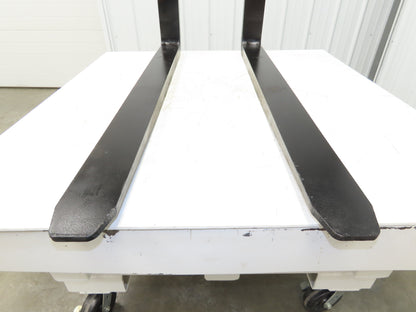 VETTER 1308961 4x47-3/4" Class 2 Steel Side Shift Forklift Forks 16" Carriage