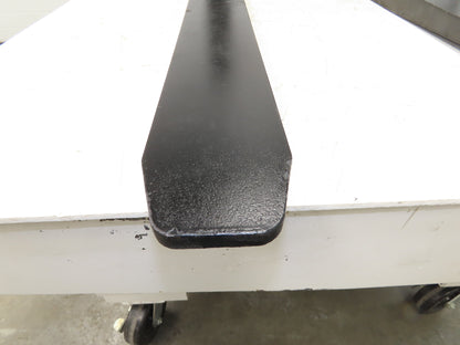 VETTER 1308961 4x47-3/4" Class 2 Steel Side Shift Forklift Forks 16" Carriage