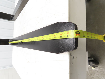 VETTER 1308961 4x47-3/4" Class 2 Steel Side Shift Forklift Forks 16" Carriage