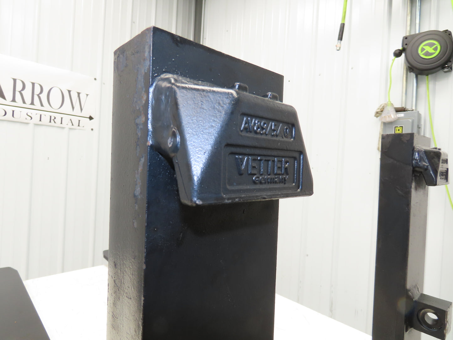 VETTER 1308961 4x47-3/4" Class 2 Steel Side Shift Forklift Forks 16" Carriage