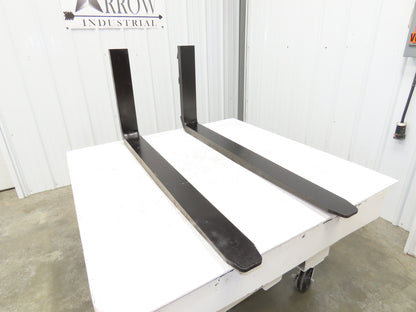 VETTER 1308961 4x47-3/4" Class 2 Steel Side Shift Forklift Forks 16" Carriage