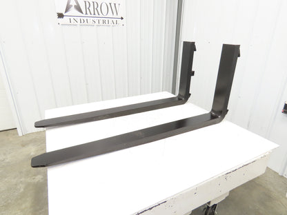 VETTER 1308961 4x47-3/4" Class 2 Steel Side Shift Forklift Forks 16" Carriage