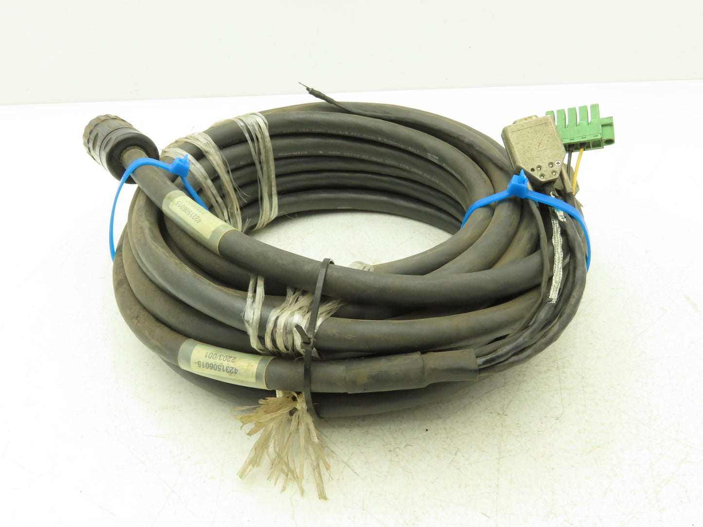 Atlas Copco 4231506015 PowerMACS Nutrunner Controller Cable 15M Length