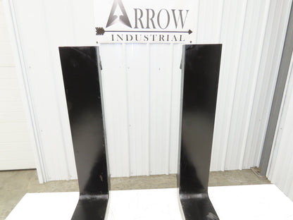 VETTER 1006141 4x42" Class 3 Steel Side Shift Forklift Forks 20" Carriage