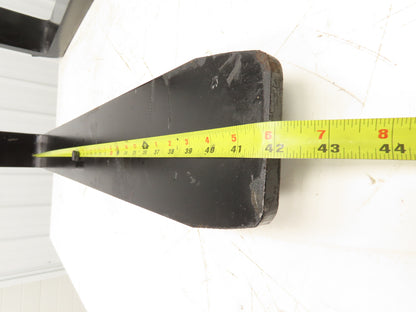 VETTER 1006141 4x42" Class 3 Steel Side Shift Forklift Forks 20" Carriage