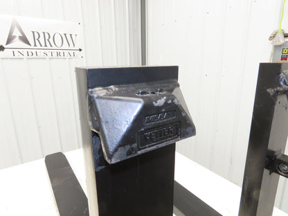 VETTER 1006141 4x42" Class 3 Steel Side Shift Forklift Forks 20" Carriage