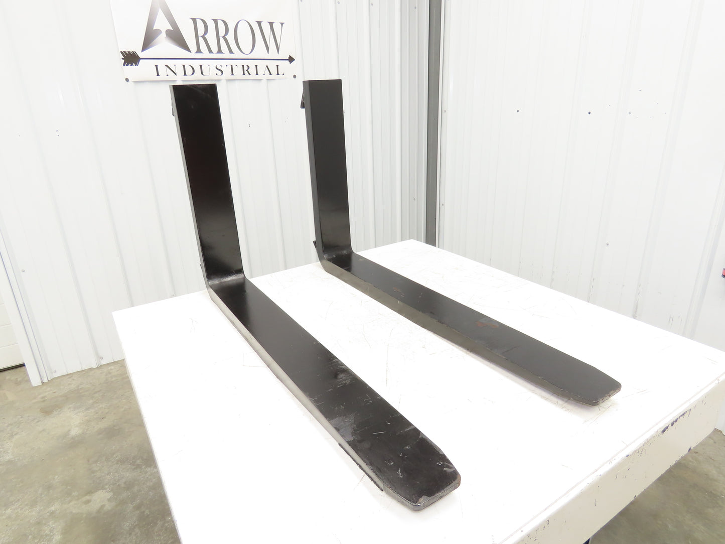 VETTER 1006141 4x42" Class 3 Steel Side Shift Forklift Forks 20" Carriage