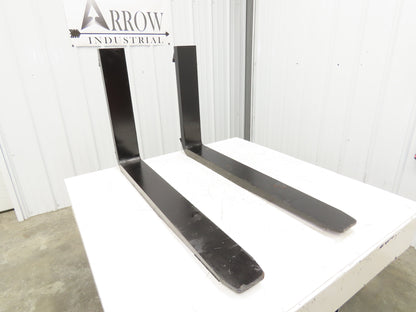 VETTER 1006141 4x42" Class 3 Steel Side Shift Forklift Forks 20" Carriage