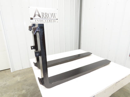 VETTER 1006141 4x42" Class 3 Steel Side Shift Forklift Forks 20" Carriage