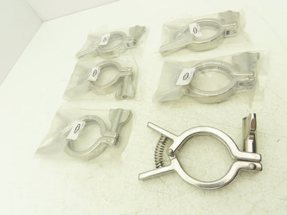 Dixson 13MHHMQ-200 Sanitary Squeeze Clamp 2" Pipe For 2.6" Flange Lot of 6