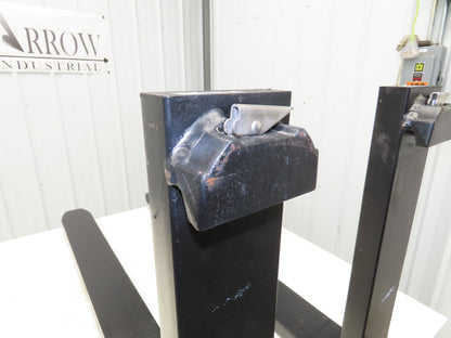 ITA 73175-5-48-3 4x48" Class 3 Steel Side Shift Forklift Forks 20" Carriage