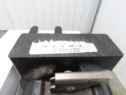 ITA 73175-5-48-3 4x48" Class 3 Steel Side Shift Forklift Forks 20" Carriage