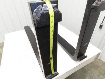 ITA 73175-5-48-3 4x48" Class 3 Steel Side Shift Forklift Forks 20" Carriage