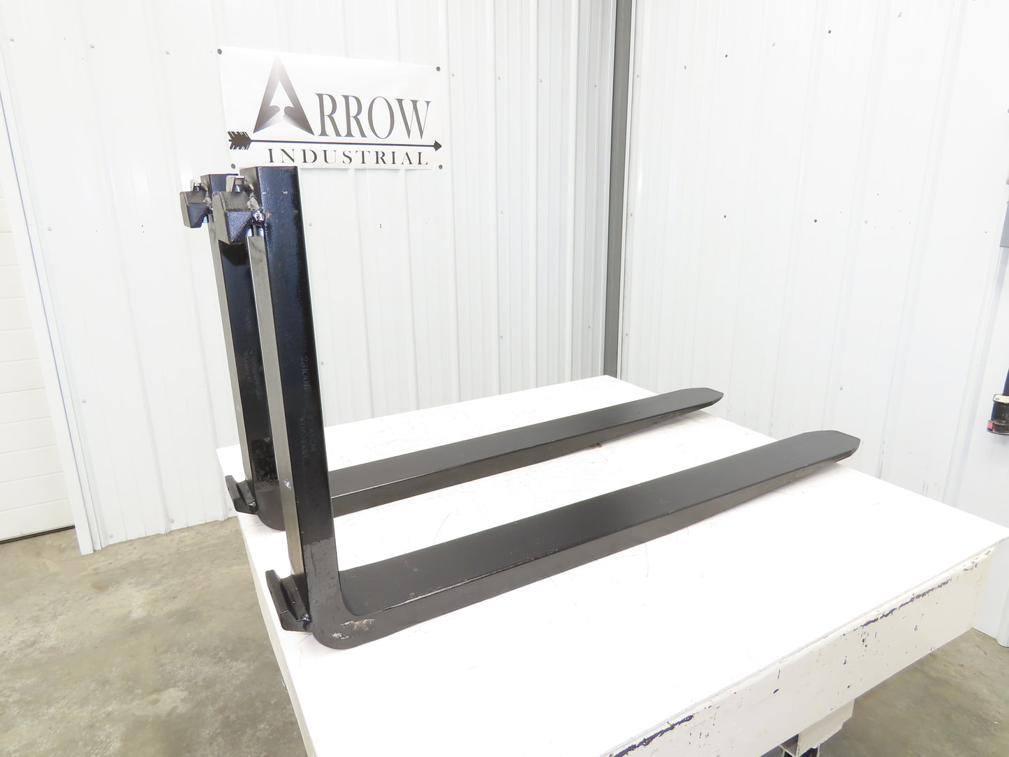 ITA 73175-5-48-3 4x48" Class 3 Steel Side Shift Forklift Forks 20" Carriage