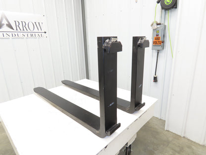 ITA 73175-5-48-3 4x48" Class 3 Steel Side Shift Forklift Forks 20" Carriage