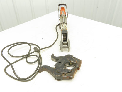 Victaulic EPU PressFit Crimper Tool 2" Fitting Clamp Metal Tool Box 115V