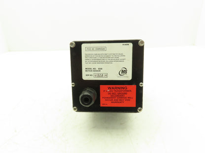 MS Sedco ID20 Industrial Door Microwave Motion Sensor 10.525GHz 12-24V AC/DC