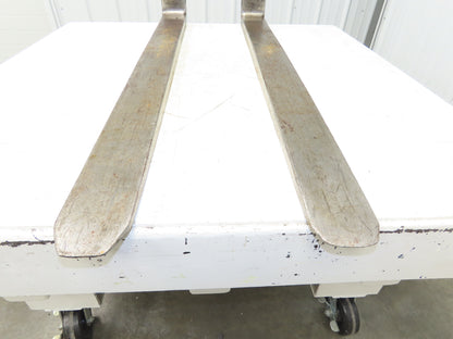 Cascade 7000025 4x47-3/4" Class 2 Steel Forklift Forks 16" Carriage 1-Pair READ