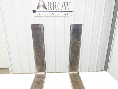 Cascade 7000025 4x47-3/4" Class 2 Steel Forklift Forks 16" Carriage 1-Pair READ